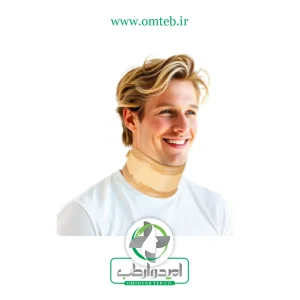 گردنبند سخت کرم رنگ کد 3007