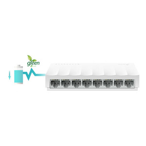 سوییچ 8 پورت مگابیتی و دسکتاپ تی پی-لینک مدل LS1008