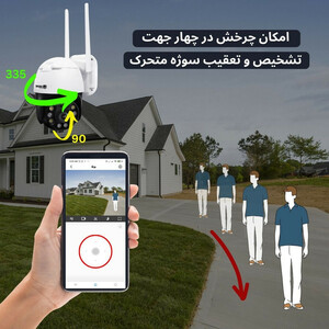 دوربین مداربسته  بی سیم اسفیورد مدل Z430