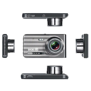 دوربین ثبت وقایع خودرو اسفیورد مدل D300 به همراه دوربین عقب