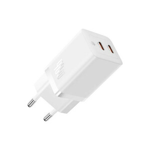شارژر دیواری 2 پورت 40 وات بیسوس مدل GaN 5 Pro
