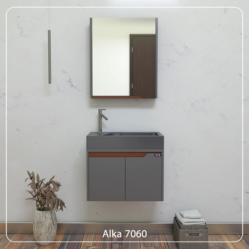 ست روشویی کوچک لاکچری آلکا مدل 7060
