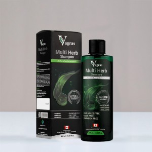 شامپو تقویت کننده مو مولتی هرب Multi Herb  حجم 400 میل واگراس