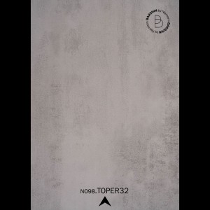 ورق ام دی اف (MDF)105-098.TOPER32|پلی‌مات بارشین کد TOPER 32 (طرح بتن روشن)