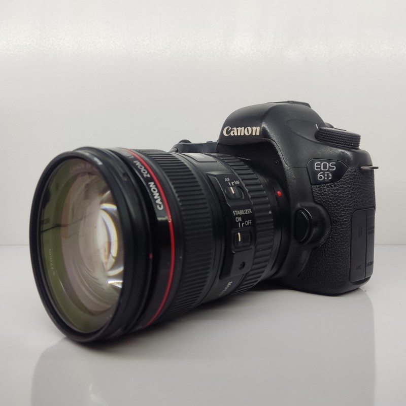 دوربین عکاسی کانن Canon EOS 6D Kit 24-105mm f/3.5-5.6 STM (123000 شات)