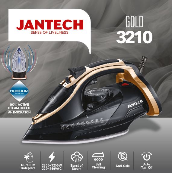 اتو بخار پروگلاید جانتک مدل GOLD 3210