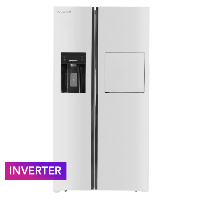 یخچال فریزر ساید بای ساید اتوماتیک ایکس ویژن مدل S7