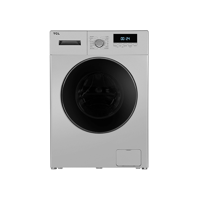 ماشین لباسشویی تی سی ال مدل E62/AS ظرفیت 6 کیلوگرم نقره ای