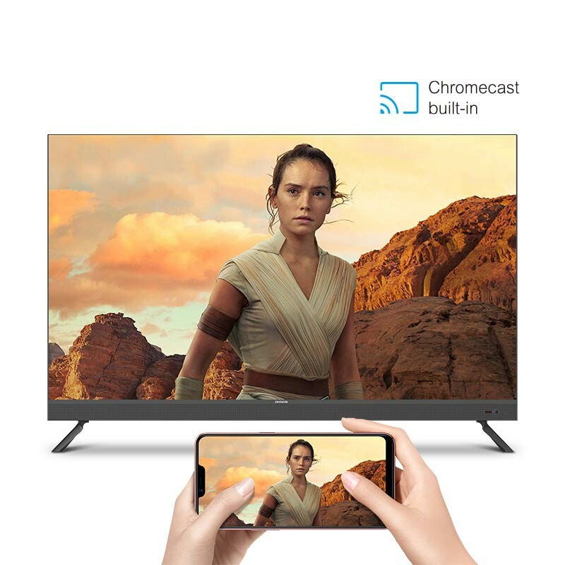 تلویزیون آیوا 55 اینچ ال ای دی مدل N19 هوشمند خاکستری