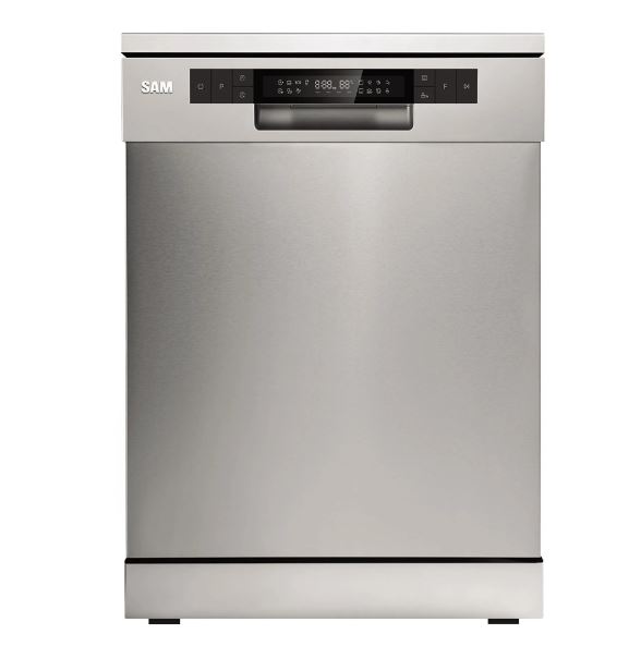 ظرفشویی سام مدل  DW-186 STI/N-نقره ای