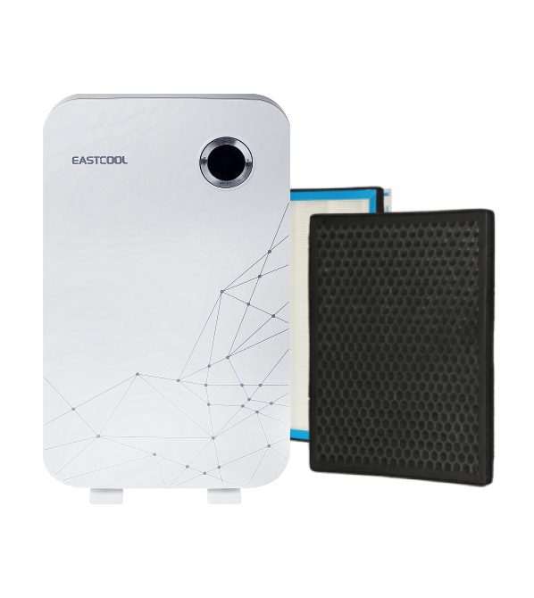 فیلترهپا + فیلترکربن تصفیه هوا ایستکول مدل 209