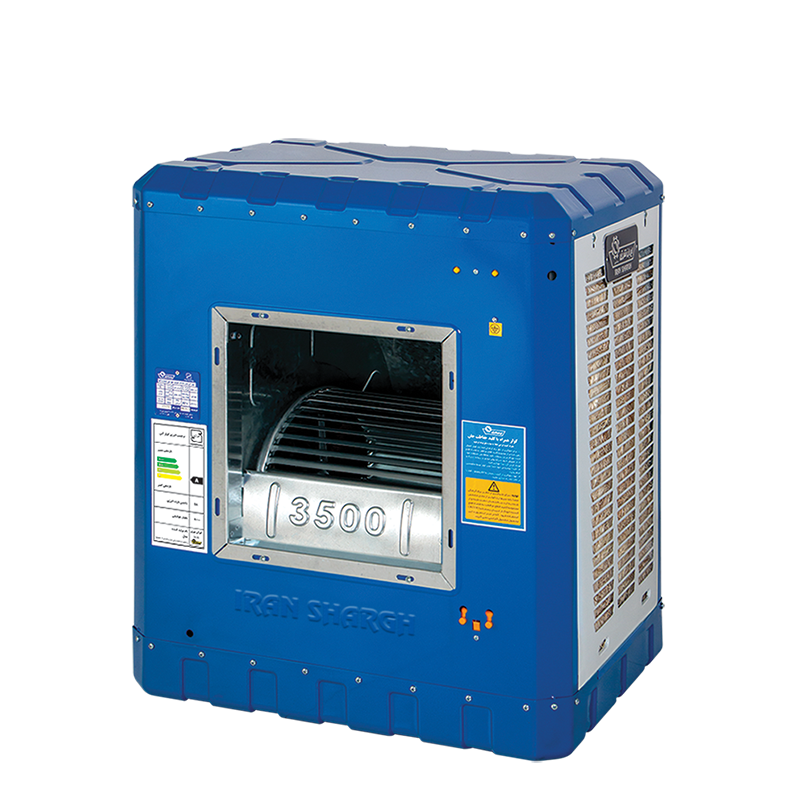 کولر آبی ایران شرق مدل  3500 پوشالی