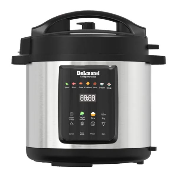 زودپز و پلوپز دیجیتال لمسی دلمونتی مدل DL880