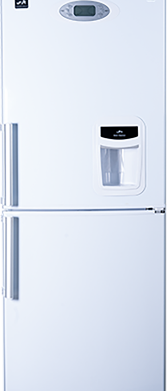 یخچال فریزر پارس مدل  فریزر پایین نوفراست بوران آبسردکن دار