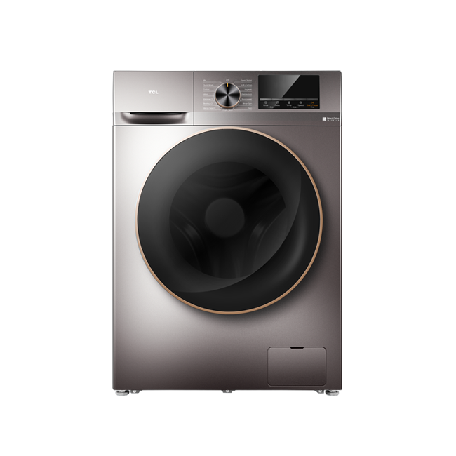 ماشین لباسشویی تی سی ال مدل C2110 ظرفیت 10.5 کیلوگرم رنگ نقره ای