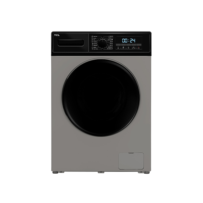 ماشین لباسشویی تی سی ال مدل G72-BS ظرفیت 7 کیلوگرم نقره ای