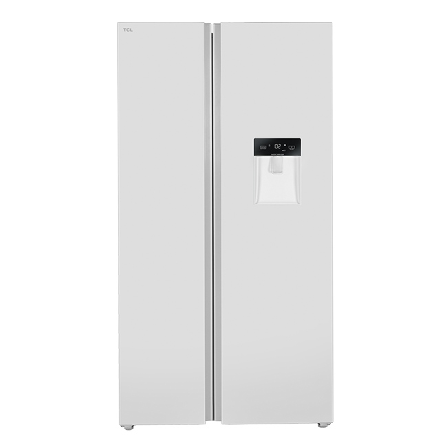 یخچال و فریزر ساید بای ساید تی سی ال مدل S660 AWD سفید