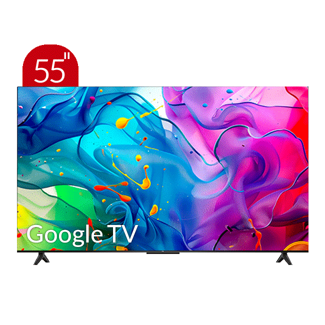 تلویزیون هوشمند 4K TV تی سی ال مدل P655 سایز 55 اینچ