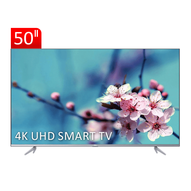 تلویزیون LED UHD 4K هوشمند تی سی ال مدل P725 سایز 50 اینچ