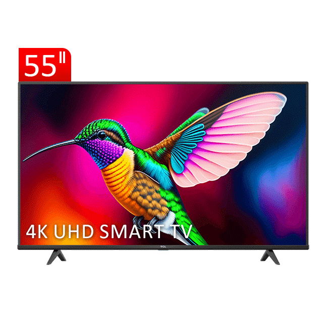 تلویزیون LED UHD 4K هوشمند تی سی ال مدل P615 سایز 55 اینچ