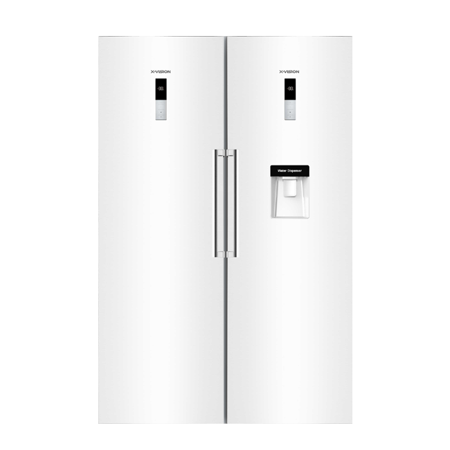 یخچال و فریزر دوقلو ایکس ویژن مدل TDR625/TDF625