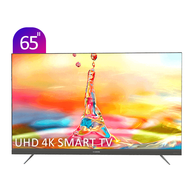 تلویزیون UHD 4K هوشمند ایکس‌ویژن سری 8 مدل XTU865 سایز 65 اینچ