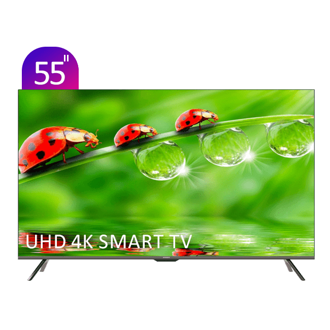 تلویزیون UHD 4K هوشمند ایکس‌ویژن سری 7 مدل XYU725 سایز 55 اینچ