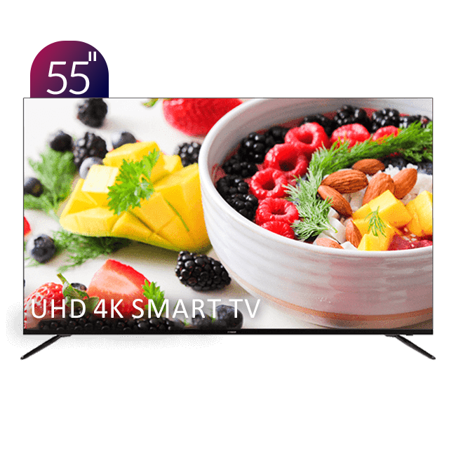 تلویزیون UHD 4K هوشمند ایکس ویژن سری 7 مدل XCU715 سایز 55 اینچ
