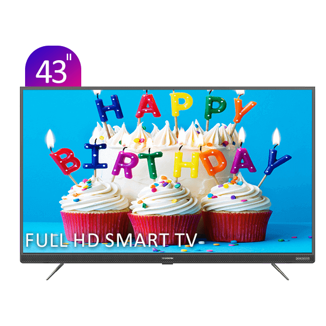 تلویزیون FHD هوشمند ایکس ویژن سری 7 مدل XT765 سایز 43 اینچ