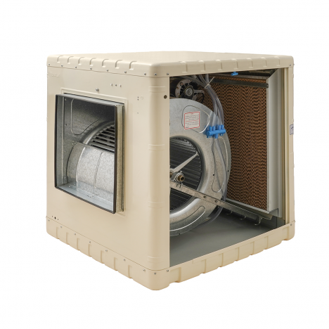 کولر آبسال پشت بامی سلولزی (مجهز به کلید الکترونیک و ریموت) مدل AC/CP55R