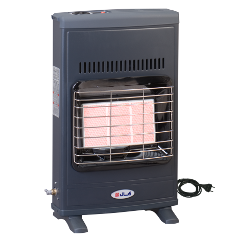 بخاری گازی آبسال تابشی مدل 437F (مجهز به فن)