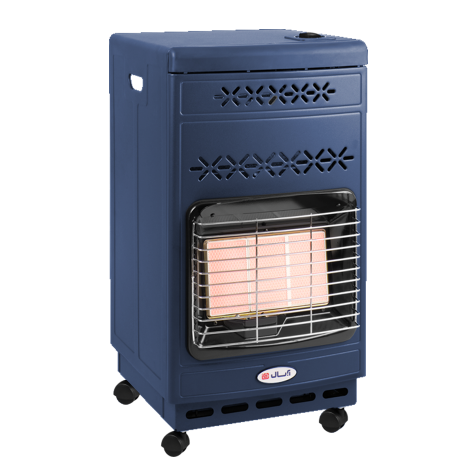 بخاری گازی آبسال تابشی متحرک مدل 444 (گاز مایع)