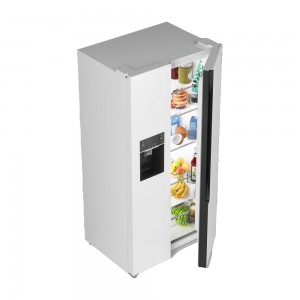 ساید بای ساید آبریز و یخساز اتومات جی پلاس مدلGSS-P7636