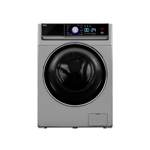 ماشین لباسشویی تی سی ال مدل K104-ASI ظرفیت 10 کیلوگرم نقره ای
