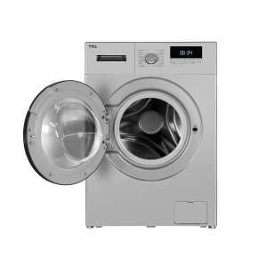 ماشین لباسشویی تی سی ال مدل E62/AS ظرفیت 6 کیلوگرم نقره ای