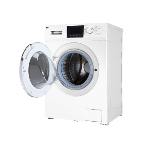 ماشین لباسشویی تی سی ال مدل M72-AWBL ظرفیت 7 کیلوگرم سفید