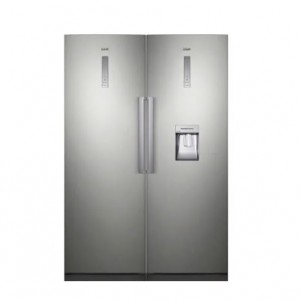 یخچال فریزر سام مدل RR60-RZ60/S-نقره ای
