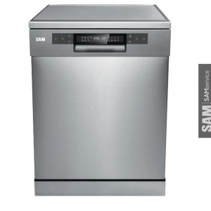 ظرفشویی سام مدل  DW-186 STI/N-نقره ای