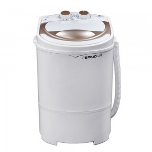 لباسشویی فریدولین تک شو 2.5 کیلوگرم حاشیه درب طلایی