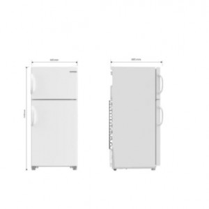 یخچال فریزر امرسان فریزر بالا 11 فوت مدل CB11M-W01