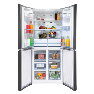 یخچال فریزر چهار درب تی سی ال مدل F541ASD استیل