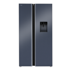 یخچال و فریزر ساید بای ساید تی سی ال مدل S545 AGD تیتانیوم