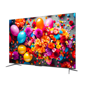 تلویزیون QLED UHD 4K هوشمند google TV تی سی ال مدل C645 سایز 75 اینچ