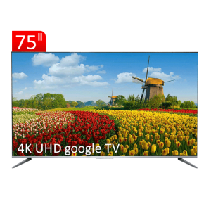 تلویزیون UHD 4K هوشمند google TV تی سی ال مدل P735 سایز 75 اینچ