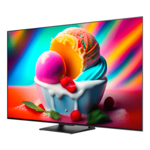 تلویزیون QLED UHD 4K هوشمند google TV تی سی ال مدل C745 سایز 65 اینچ
