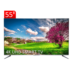 تلویزیون UHD 4K هوشمند google TV تی سی ال مدل P735 سایز 55 اینچ