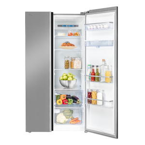 یخچال فریزر ساید بای ساید تی سی ال مدل TRS-660 ESD رنگ استیل