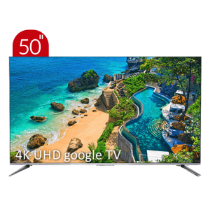 تلویزیون UHD 4K هوشمند google TV تی سی ال مدل P735 سایز 50 اینچ