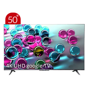 تلویزیون UHD 4K هوشمند google TV تی سی ال مدل P635 سایز 50 اینچ
