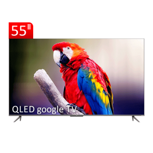 تلویزیون QLED UHD 4K هوشمند google TV تی سی ال مدل C635 سایز 55 اینچ